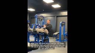 Seated Hamstring Curl [upl. by Eemiaj]