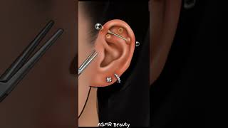 Relaxing Earwax Treatment ASMR Animation II asmr shorts [upl. by Penelopa]