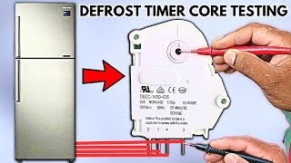 Refrigerator Defrost Timer Working Testing amp Connections [upl. by Yednil]