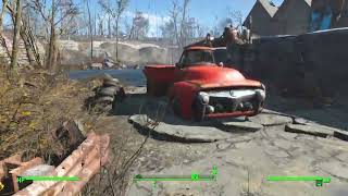 Fallout 4 Taffington Boathouse Settlement Tour No Mods [upl. by Nairoc]