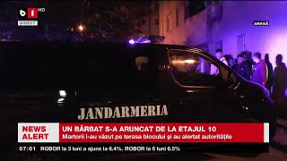 BUCUREȘTI  UN BĂRBAT SA ARUNCAT DE LA ETAJUL 10Știri B1TV7 oct 2023 [upl. by Avi]