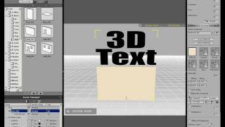 Iclone Tutorial 3D Text [upl. by Carolynne]