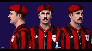 PES 21 PC Herbert Kilpin AC Milan legend Download face [upl. by Macmahon]