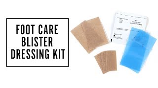 Foot Care Blister Dressing Kit [upl. by Enimrej]