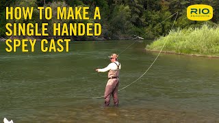 S2 E5 How To Make a Single Handed Spey Cast [upl. by Ahtelrac599]