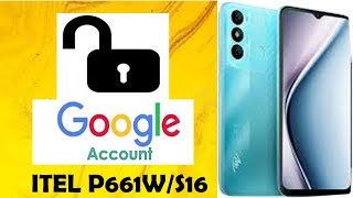 Débloquer Compte Google Itel P661WS16 sans PC  Contournement FRP Simplifié [upl. by Elletsyrc]