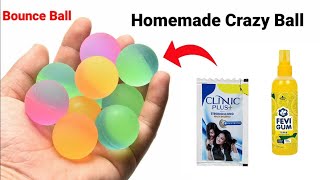 How to make Crazy balls at homeBouncy ballhomemade crazy balldiy Crazy ballStress BallJumpsball [upl. by Cadell]