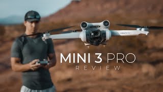 DJI Mini 3 Pro Review  Best Starter quotPROquot Drone [upl. by Fosque1]