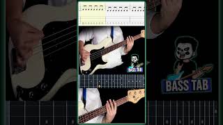 Judas Priest  Breaking The Law  Tab  Dotti Brothers basscover bass tabs [upl. by Romito]