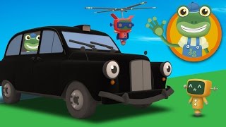 Tony The Taxi Visits Geckos Garage  Taxi For Kids [upl. by Ravaj]