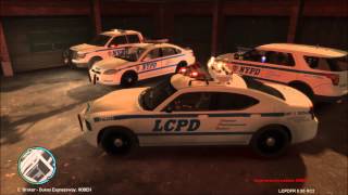 GTA IV NYPDLCPD police cars [upl. by Marje]