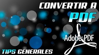 Cómo convertir archivos a formato PDF con doPDF Fácil y rápido [upl. by Annohsat]