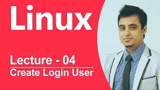 Linux Bangla Tutorial04  How to create log in User [upl. by Rebna]