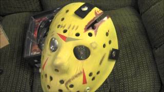 NECA Friday the 13th The Final Chapter Replica Hockey Mask Unboxing [upl. by Elane11]