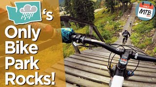 Stevens Pass Mountain Bike Park Rocks  Washingtons Only Bike Park [upl. by Aiuoqes]