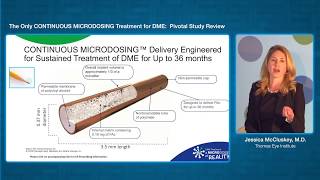 ILUVIEN Phase 3 Clinical Trial Data Presentation by Jessica McCluskey MD [upl. by Hastie]