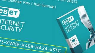 ESET NOD32 ANTIVIRUS Free Trial License activation key for 30 days  July 19 2023 [upl. by Valdis924]