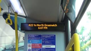 iBus 422 to North Greenwich [upl. by Monique]