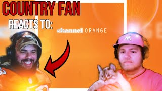 COUNTRY FAN reacts to Frank Ocean  Channel Orange First reaction for both of us [upl. by Ahsiyk]