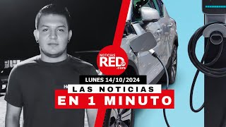 REDCR Las Noticias En 1 Minuto Lo más impactante de Costa Rica y el mundo  14 de Octubre 2024 [upl. by Arnuad]