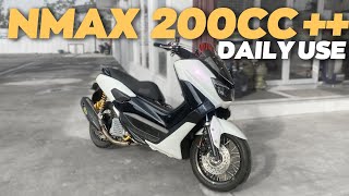 Test Ride NMax 200 cc Enak Banget Buat Harian [upl. by Shepperd222]