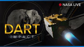 DARTs Impact with Asteroid Dimorphos Official NASA Broadcast [upl. by Neiluj746]