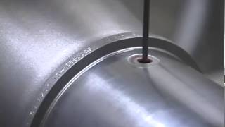 Gantry Robot Peening of Aircraft Engine Components Progressive Surface [upl. by Eidnar]