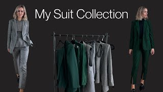 Womens Suits Where I buy them and how I wear them [upl. by Pergrim]