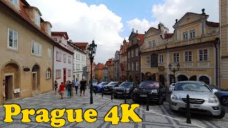 Prague Czech Republic Walking tour 4K Prague Castle  Malá Strana  Old Town  Vinohrady [upl. by Elsy]