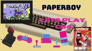 PaperboyWir tragen Zeitung ausLets PlayC64 [upl. by Aihsemak]