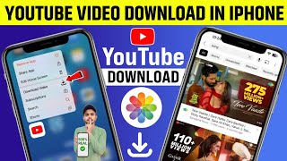 YouTube Video Download In iPhone  How To Download Youtube Video In iPhone  Youtube Video Save iOS [upl. by Riannon732]