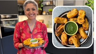 DELICIOUS SNACKS IN 15 MINUTES  Paneer sandwich pakoras with chutney  Food with Chetna [upl. by Eliath795]