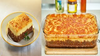 Meilleur Gratin hachis parmentier viande hachée [upl. by Aneeles]