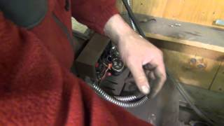 Air compressor motor troubleshooting Part 1 bad start capacitor switch [upl. by Ylrevaw]