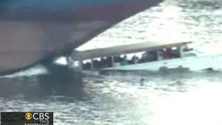 On tape Deadly barge tour boat collision [upl. by Allemaj]