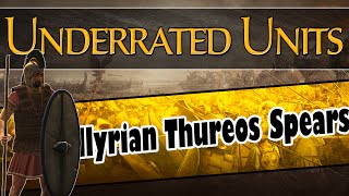 Total War Rome 2  Underrated Units  Illyrian Thureos Spears 1 [upl. by Garald758]