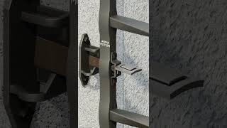 Manual gate latch shorts diy latch [upl. by Dehnel454]