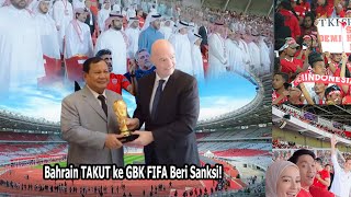 🔥WO atau Bermain Suporter Garuda Ditakuti Bahrain Kabur FIFA Beri Sanksi [upl. by Nahshun]