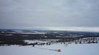 Black run at Yllas Finland [upl. by Leakcim]