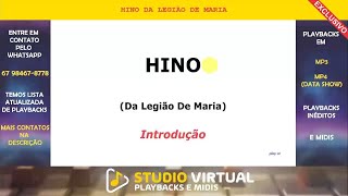 HINO DA LEGIÃO DE MARIA  PLAYBACK [upl. by Notserp752]