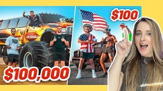 reacting to SIDEMEN 100000 VS 100 ROAD TRIP USA EDITION [upl. by Alli309]