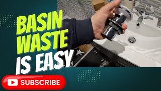 HOW TO CHANGE A BASIN WASTE EASY STEPS BY A PLUMBER [upl. by Ernst]