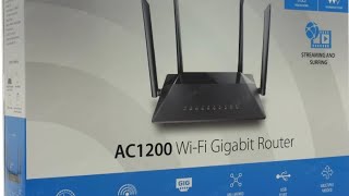 DLink Gigabit Router Unboxing amp Review  Dlink DIR825 Dual Band AC1200 Router Best Router [upl. by York]