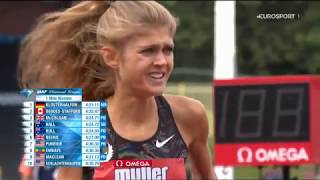 Konstanze Klosterhalfen  42111 min über die 1609 m  DiamondLeagueMeeting am 18082019 [upl. by Harl]