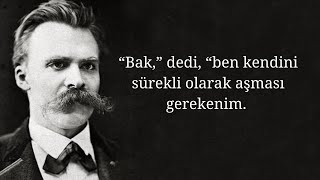 Kendini aşmak üzerine  Friedrich Nietzsche [upl. by Raina]