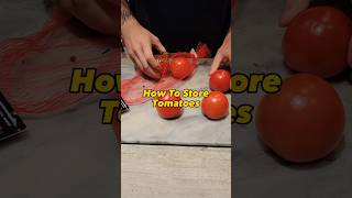 How To Store Tomatoes Properly cookingtips foodstorage tomatoes [upl. by Nort]