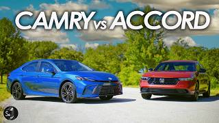 Camry vs Accord  The Forever Sedans Face Off [upl. by Narine]