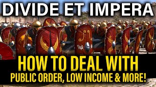 DIVIDE ET IMPERA TOP 3 FAQs ANSWERED  Total War Rome 2 DEI Guide [upl. by Ahsinal467]