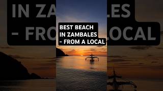 BEST BEACH IN ZAMBALES PH from a locals point of view zambales nagsasacove [upl. by Ahsienot]