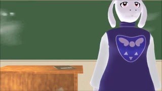 Undertale MMD Kindergarten Teacher [upl. by Josephson981]